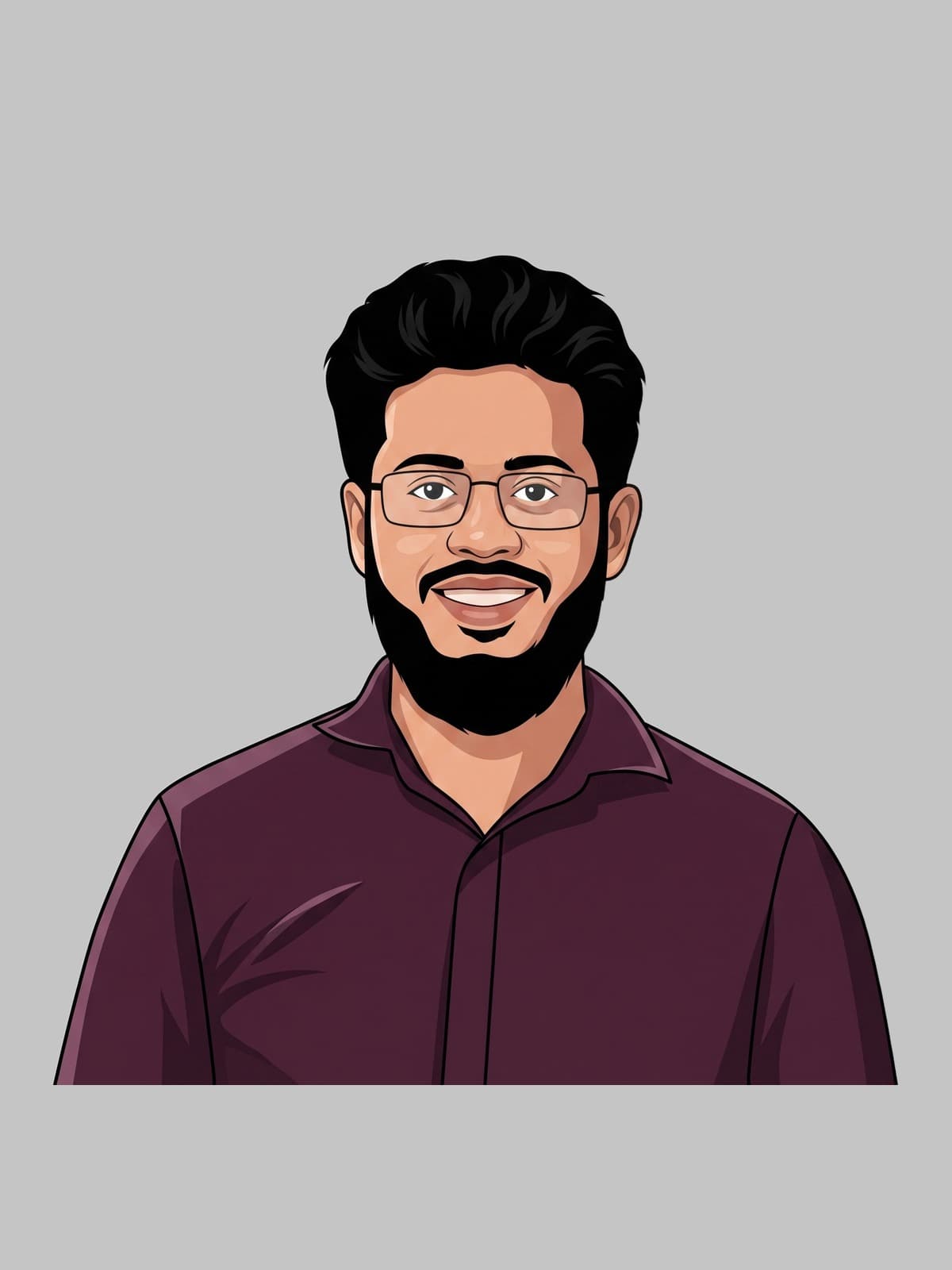 Illustrated avatar of Junaed Ahmed, UI/UX Designer at Optyv